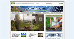 Desktop Screenshot of ecolicity.com
